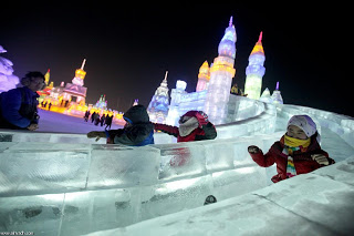 صور رائعة من مهرجان الجليد السنوي في الصين