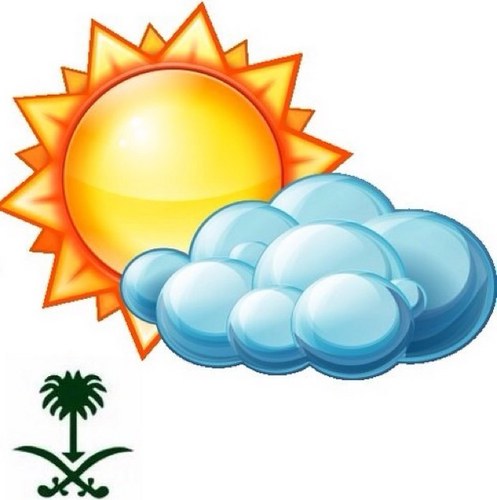 توقعات الطقس ودرجات الحرارة في السعودية - الثلاثاء 3 ربيع الاول 1434 هـ