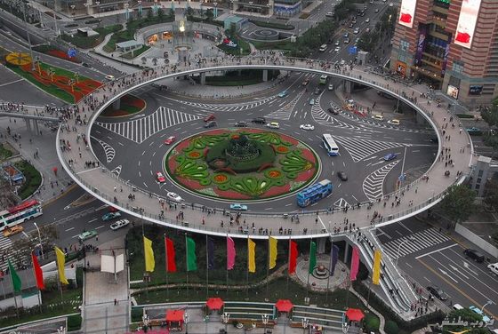 شاهد بالصور جسر المشاة في الصين - صور جسر المشاة في الصين