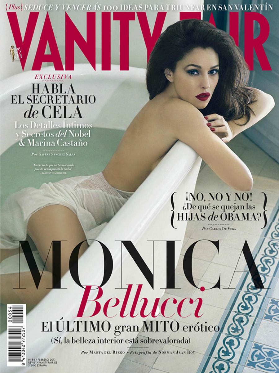 صور مونيكا بيلوتشي 2013 - صور مونيكا بيلوتشي على غلاف مجلة Vanity Fair 2013
