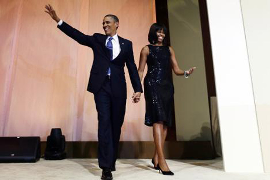 بالصور الستايل الأميركي يحقق نجاحاً كبيراً في حفل تنصيب باراك أوباما الثاني 2013