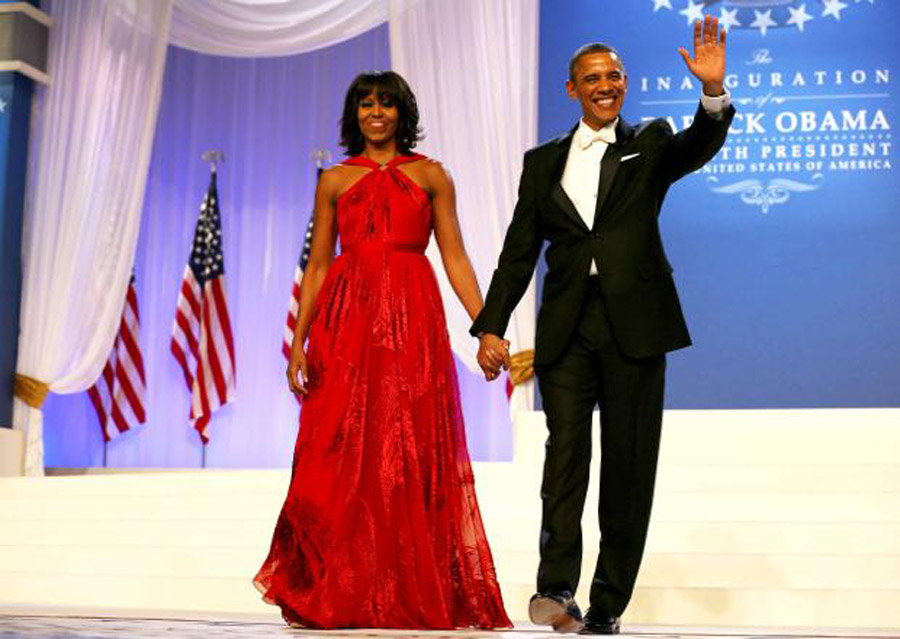بالصور الستايل الأميركي يحقق نجاحاً كبيراً في حفل تنصيب باراك أوباما الثاني 2013