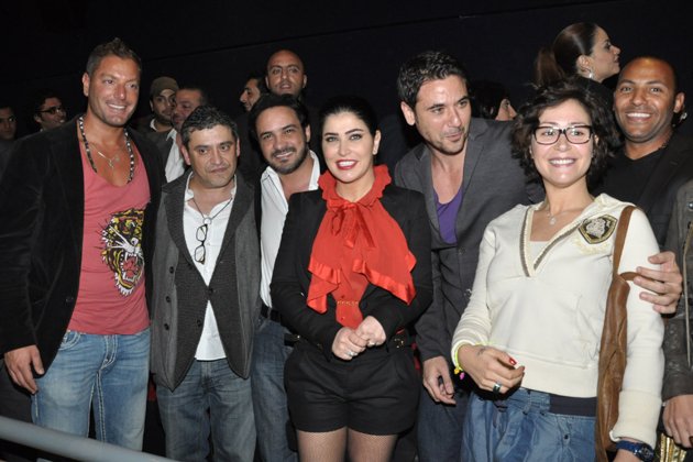 صور احمد عز وجومان مراد والعديد من النجوم في العرض الاول لفيلم الحفلة 2013