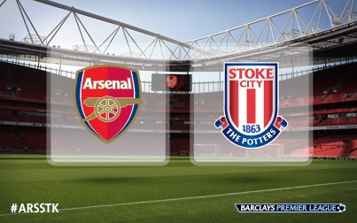 Arsenal vs Stoke City 2-2-2013 premier league
