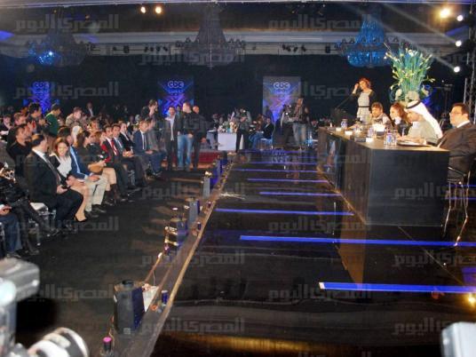 بالصور وائل كفوري وإليسا  في مصر فى المؤتمر الصحفي لبرنامج «X Factor»
