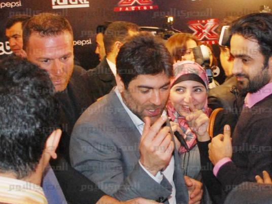 بالصور وائل كفوري وإليسا  في مصر فى المؤتمر الصحفي لبرنامج «X Factor»