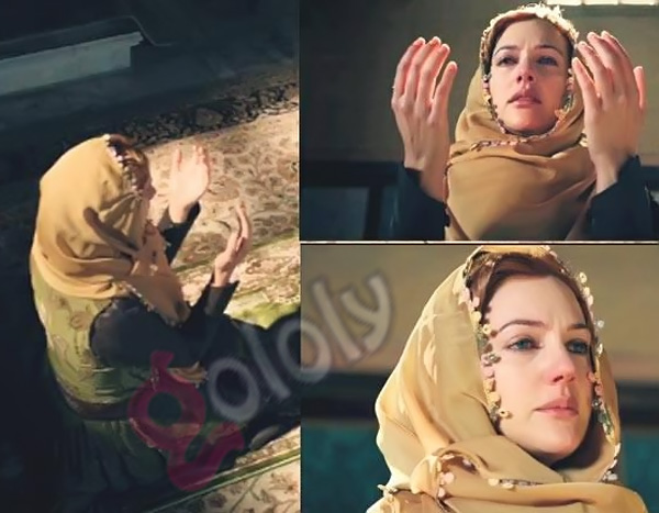 صور مريم أوزرلي السلطانة هيام وهى ترتدى الحجاب
