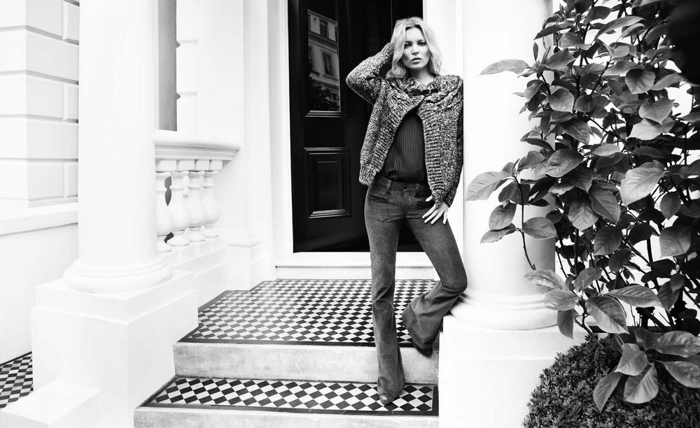 Kate Moss for Liu Jo Jeans Fall Winter 2012