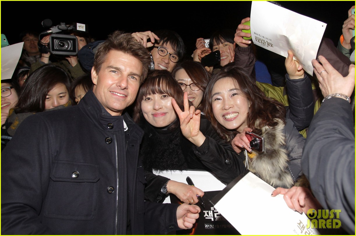 Tom Cruise & Rosamund Pike: 'Jack Reacher' Busan Screening
