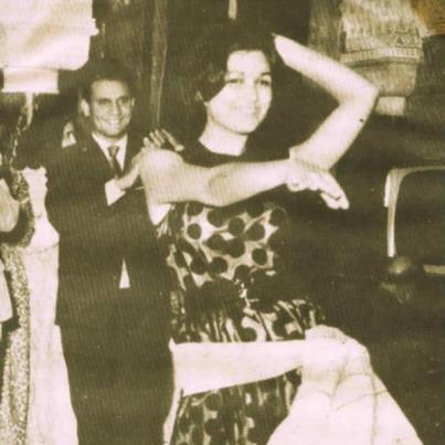 صورة نادرة لسعاد حسنى وهى ترقص امام عبدالحليم