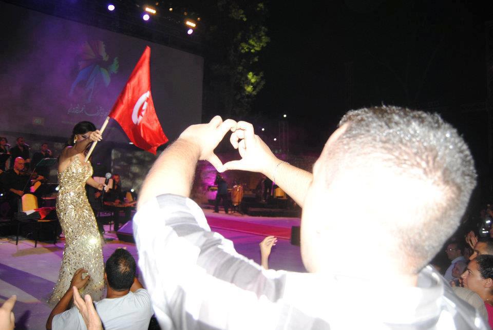 اجدد صور المطربة نجوى كرم في تونس 2013 صور نجوى كرم اخر حفلاتها 2013