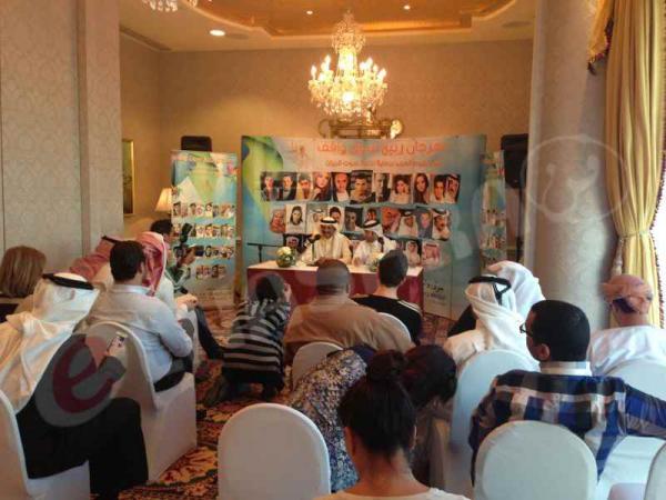 صور عبادي الجوهر في المؤتمر الصحفي قبل حفله في مهرجان ربيع سوق واقف 2013