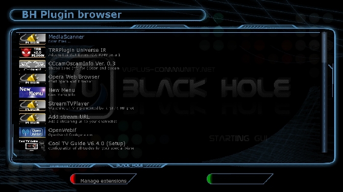 BlackHole 2.0.0 Backup by sat4fun vu+ ultimo