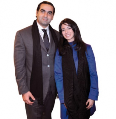 صور هند الحريري وزوجها أنس قاروط