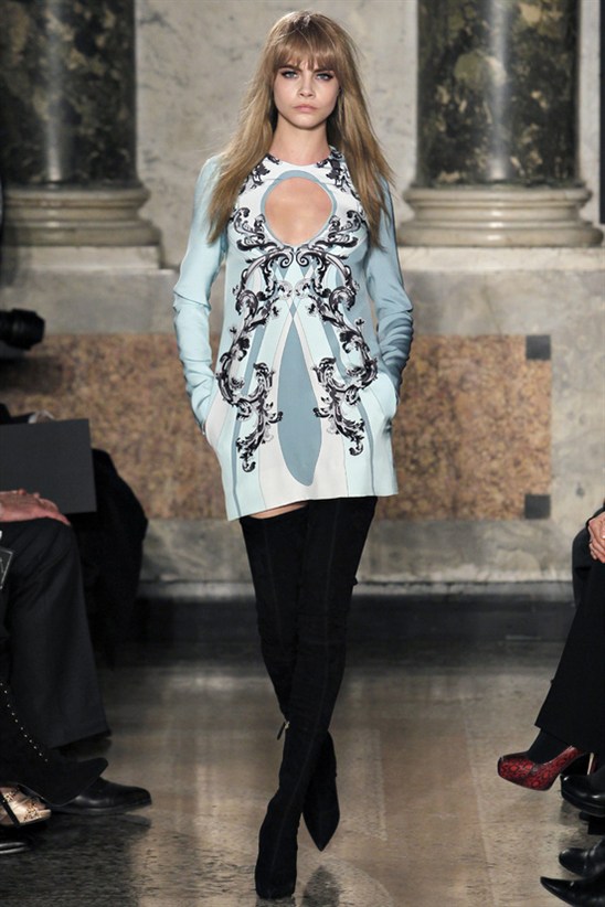 صور عرض ازياء إملي بوشي في أسبوع الموضة في ميلانو  2013
