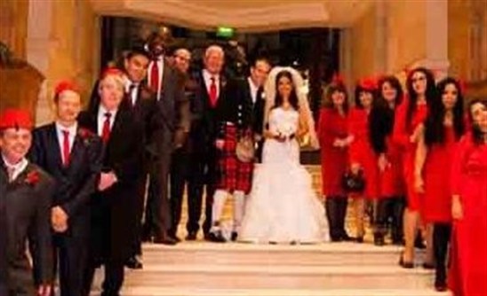 صور زفاف سناء موزيان , صور سناء موزيان بفستان الفرح