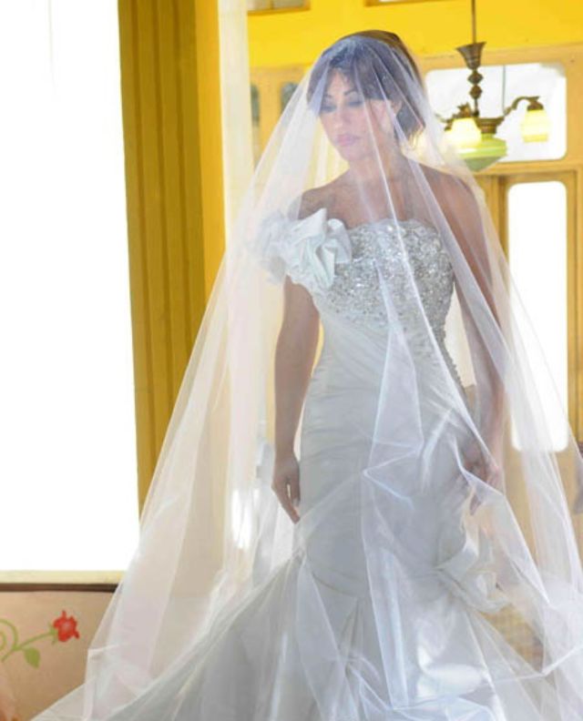 صور النجمات في أجمل فستان زفاف 2013 , بالصور نجمات mbc تتنافس في استفتاء أجمل فستان زفاف 2013