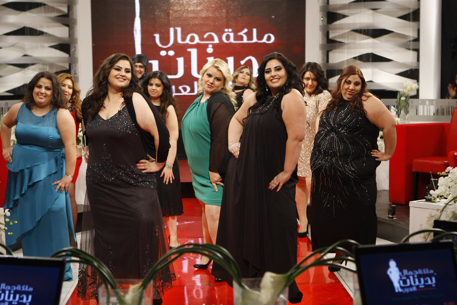 صور إليانا نعمة , صور ملكة جمال بدينات العرب 2013