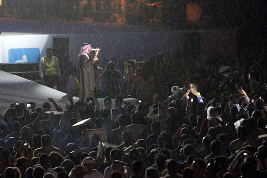 صور حسين الجسمي في مهرجان دو