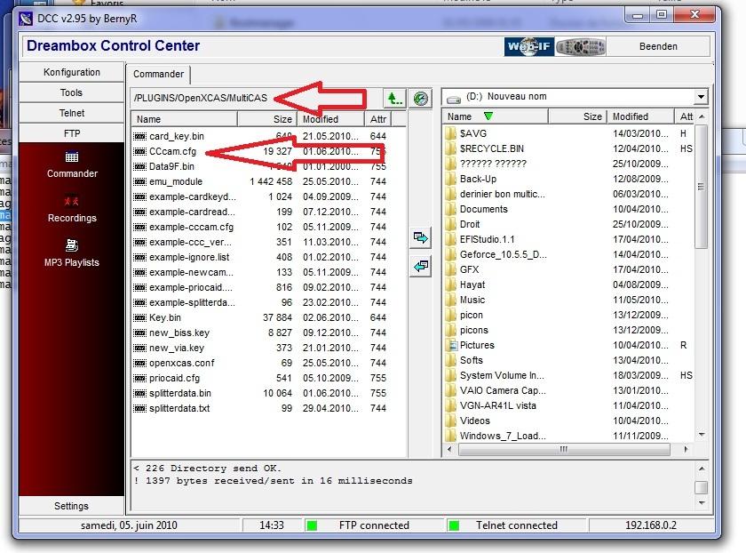 شرح مصور لتشغيل CCcam على AzBox Premium HD