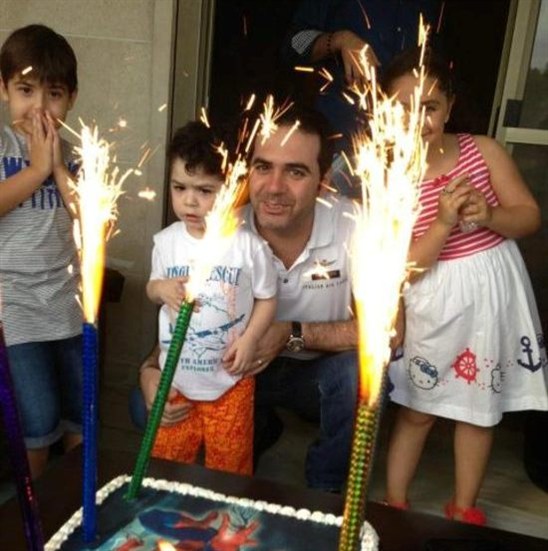 صور عيد ميلاد ابن وائل جسار - وائل جسار يحتفل بعيد ميلاد ابنه بالصور