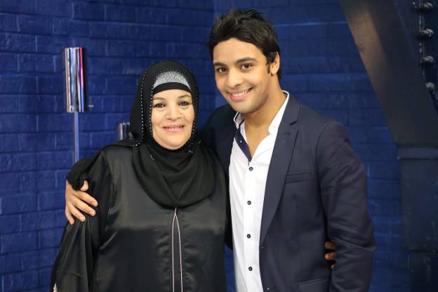 صور احمد جمال ووالدتة في الحلقة 17 من برنامج عرب ايدول 2