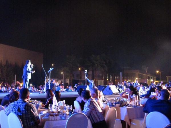صور جديدة من حفل هيفاء وهبي وحاتم العراقي في اربيل 2013