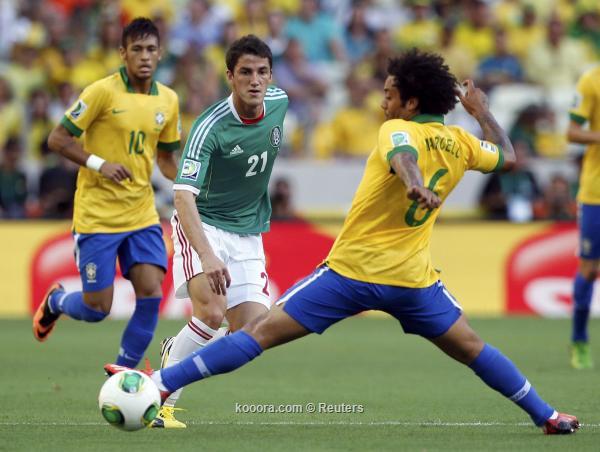 صور مباراة البرازيل و المكسيك في كاس القارات الاربعاء 19/6/2013
