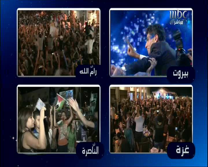 صور الاحتفالات في العواصم العربية بمناسبة فوز محمد عساف في عرب ايدول 2