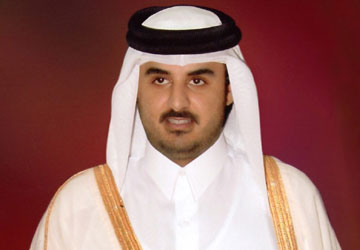 عاجل :- امير قطر يتنازل عن الحكم لابنه الشيخ تميم