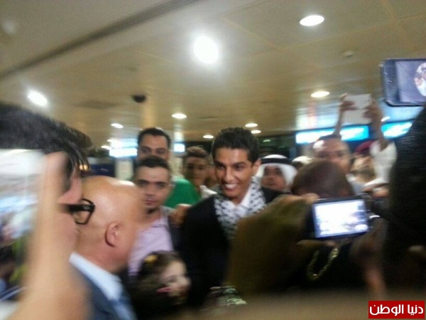 صور استقبال محمد عساف في دبي