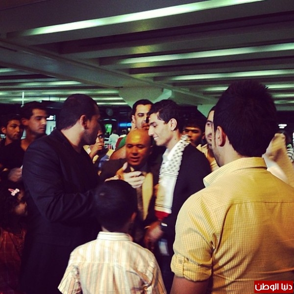 صور استقبال محمد عساف في دبي