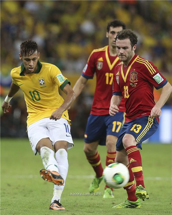 صور مباراة البرازيل واسبانيا في نهائي كاس القارات 2013