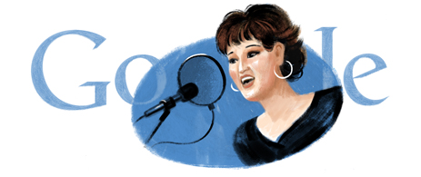 جوجل يحتفل في ذكرى ميلاد الفنانة وردة الجزائرية الـ74