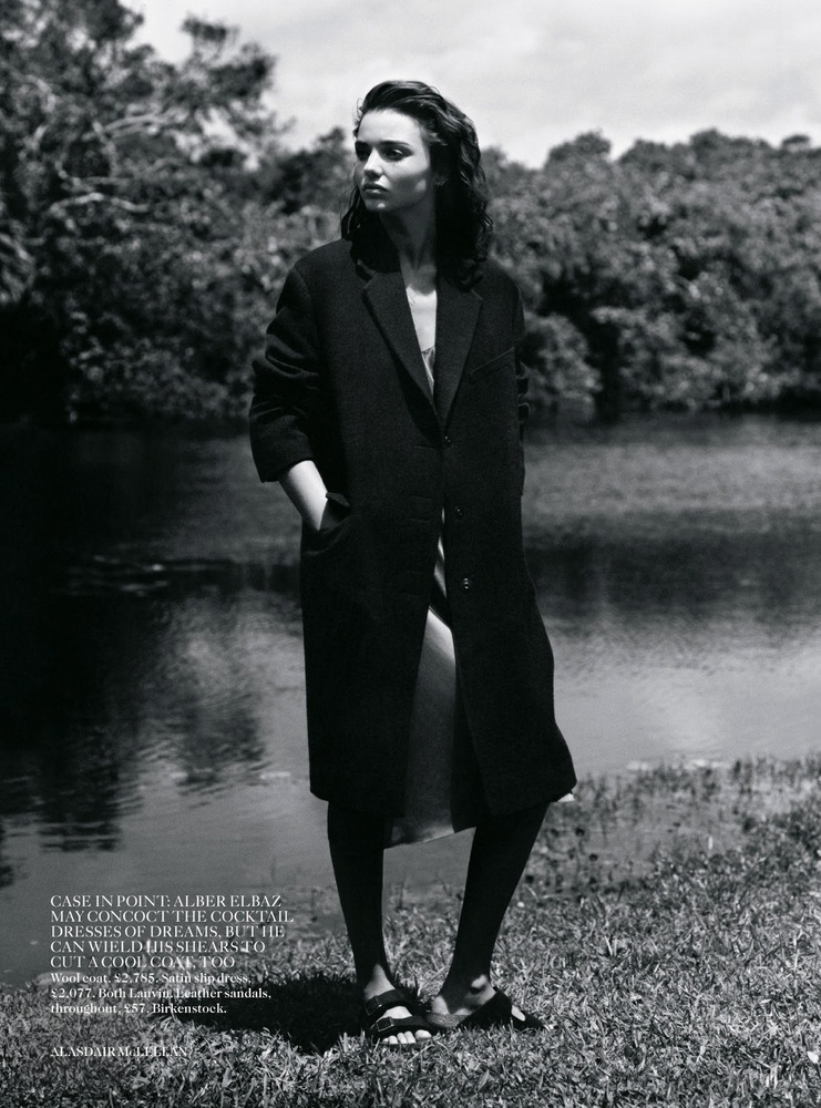صور ميرندا كير في جلسة تصوير مجلة Vogue UK 2013