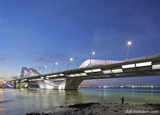 صور جسر الشيخ زايد في ابو ظبي