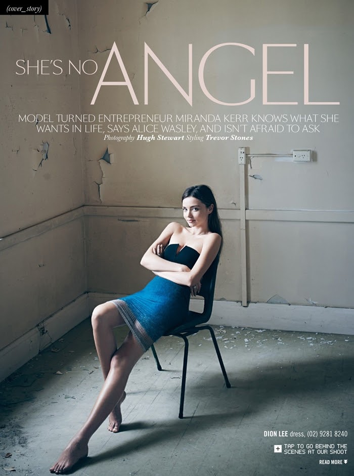 صور ميراندا كير على غلاف مجلة Sunday Styles 2013