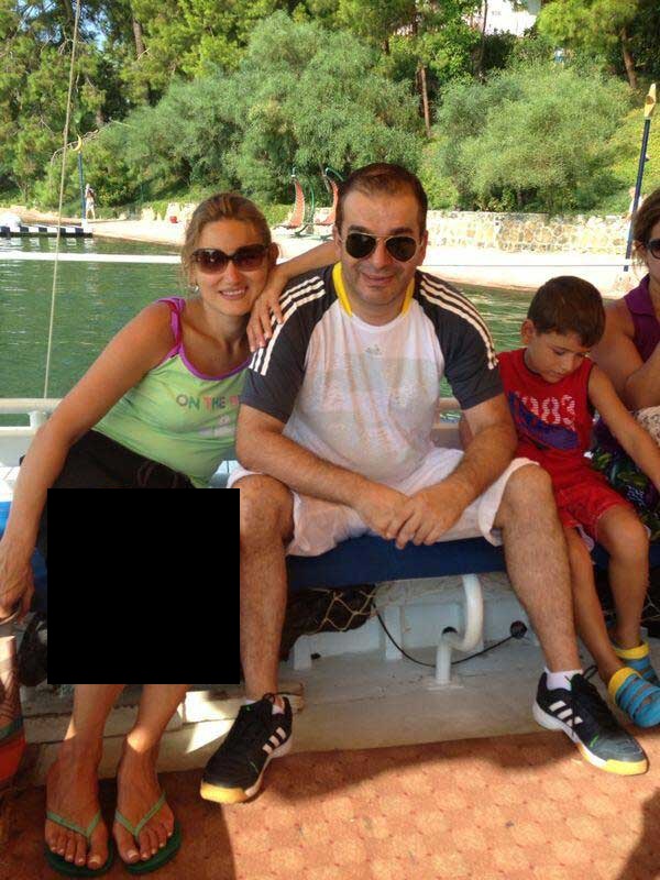 صو زوجة الاعلامي طوني خليفة , صور طوني خليفة مع عائلته , صور اولاد طوني خليفة