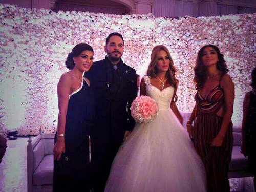 صور فستان زفاف داليدا سعيد 2013 , صور فستان زفاف زوجة رامي عياش داليدا سعيد 2013