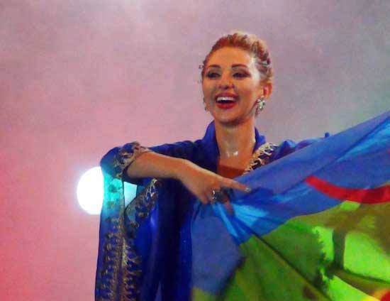 صور حفلة ملكة المسرح ميريام فارس في المغرب 2013