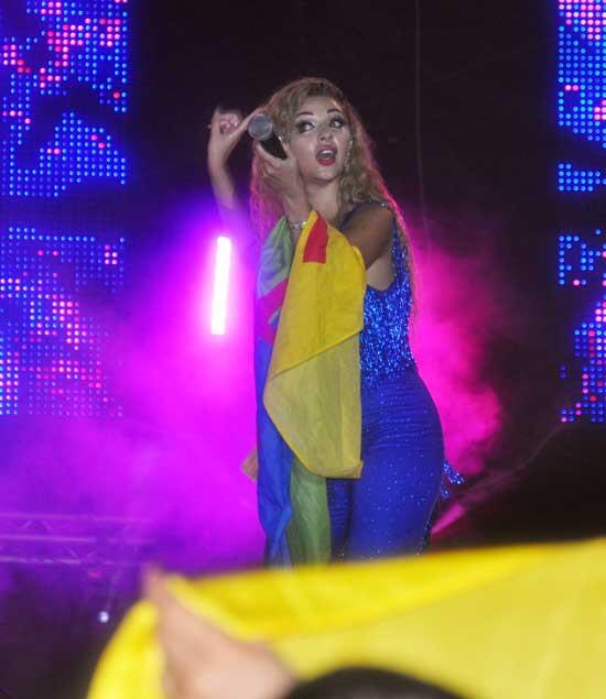 صور حفلة ملكة المسرح ميريام فارس في المغرب 2013