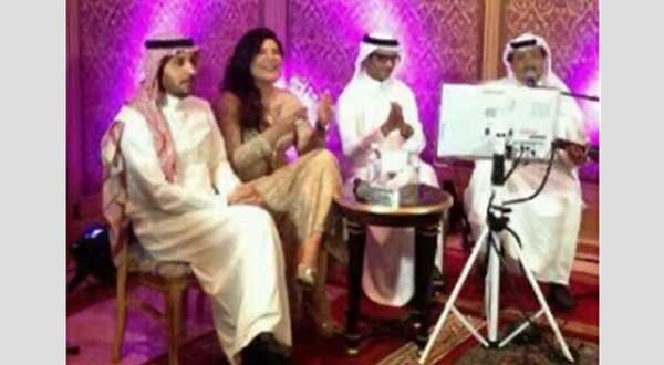 صور أحلام والمهندس في حفل زفاف ابنة الفنان محمد عبدة