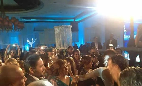 صور شيرين عبدالوهاب في حفل زفاف الاعلامية جومانة بوعبيد
