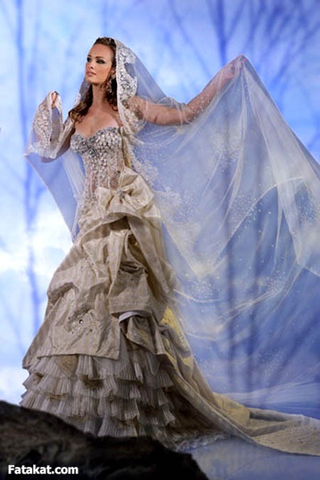 احدث واجمل فستان للزفاف 2013, اروع فساتين الزواج 2013, فساتين جديده للزفاف 2013