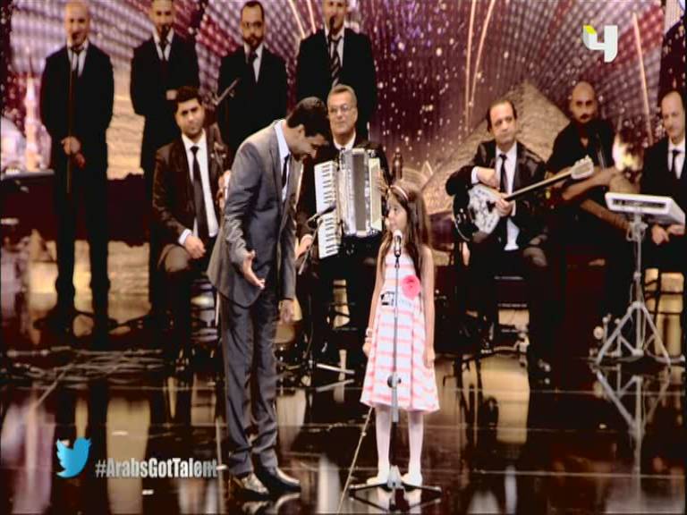 صور الطفلة نور من مصر في برنامج أرب قوت تالنت - Arabs Got Talent 2013
