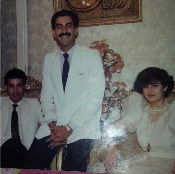 صور غادة عبد الرازق مع زوجها الاول