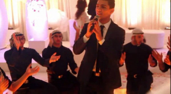 بالصور محمد عساف في حفل زفاف في قطر