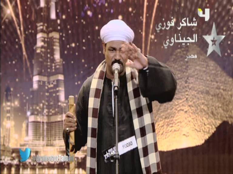 يوتيوب اداء شاكر فوزي الجيناوي في الحلقة 4 عرب جوت تالنت 2013