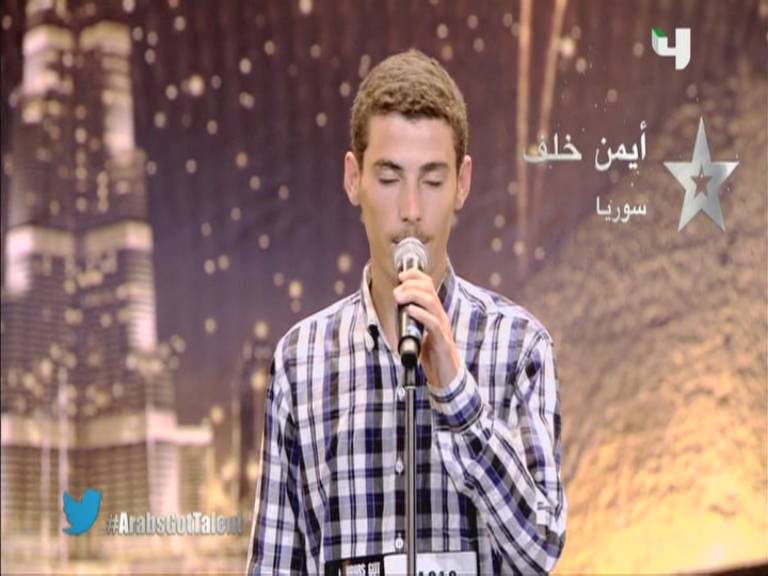 صور أيمن خلف مشترك برنامج Arabs Got Talent
