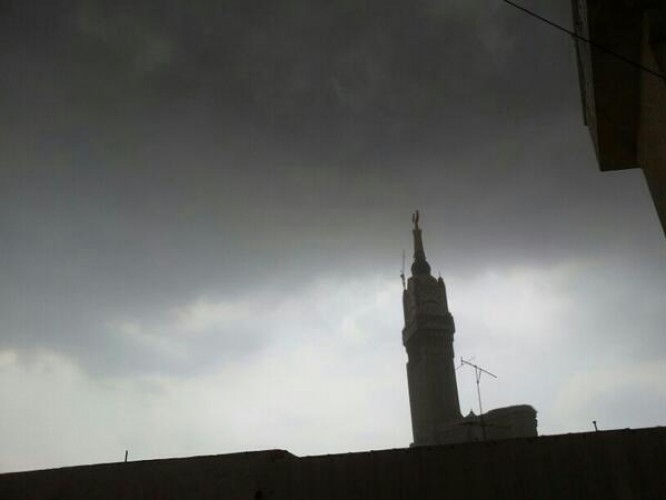 صور امطار مكة المكرمة اليوم الاربعاء 9/10/2013